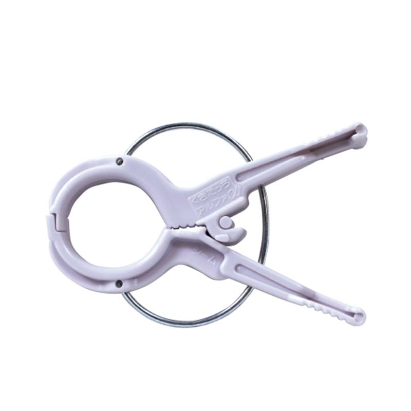 200個 くきたっちアルファ パープル 細紐用 紐誘引クリップ 誘引クリップ 誘引資材 誘引器具 誘引 紐 ひも 横紐 縦紐 対応 クリップ トマト 栽培 シーム タS DZ