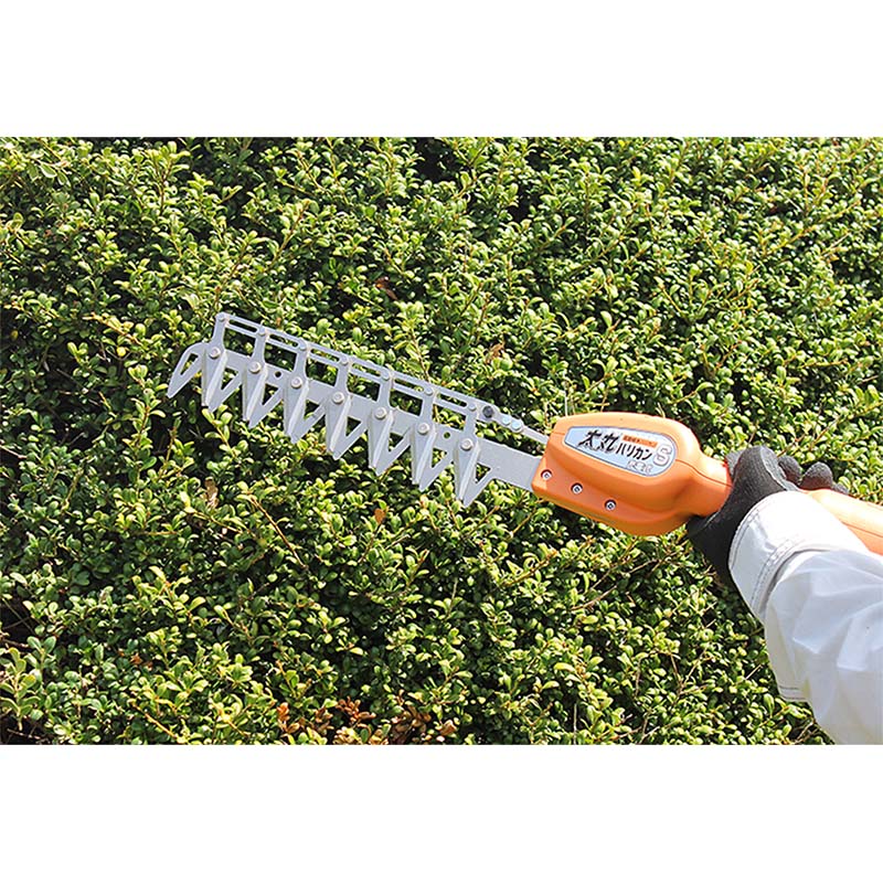 太丸バリカンS 充電式 7枚刃 バッテリー充電器付 N-973 剪定 バリカン ニシガキ工業 三冨D