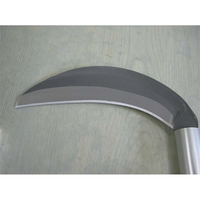 風刈 中厚鎌 赤柄 ゴムグリップ付 180mm HSSR-021 かま 鎌 豊稔 ホウネンミヤワキ 三冨D