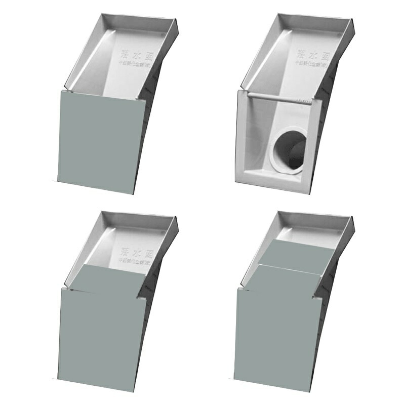 汎用落水函 ET2-150 パイプ径 150mm 用 板3枚付 田んぼの排水口 水位調整 3段階 中部美化 シB 代引不可