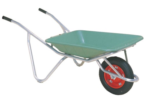 ハラックス アルミ 一輪車 プラバケット付 CF-2N 容量 41L ノーパンク 防J 個人宅配送不可 代引不可