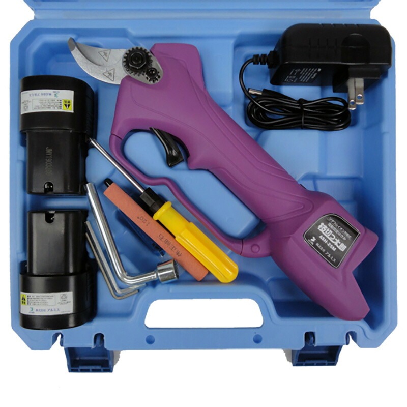 電動剪定はさみ 枝切っ太郎 ASH-25M リチウムイオン電池式 剪定ばさみ 剪定鋏 枝切りバサミ 枝きりはさみ 電動ハサミ 電動はさみ アルミス 代引不可