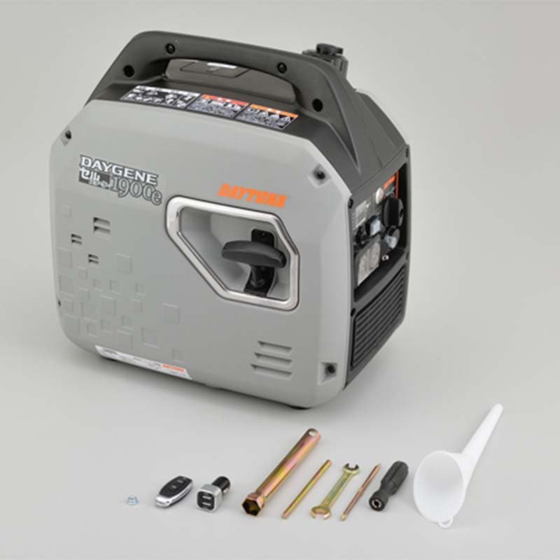 デイジェネ1900e デイトナ 1900VA 静音型 インバーター 発電機 55004 セル&リコイル式 DAYGENE1900e DAYTONA D