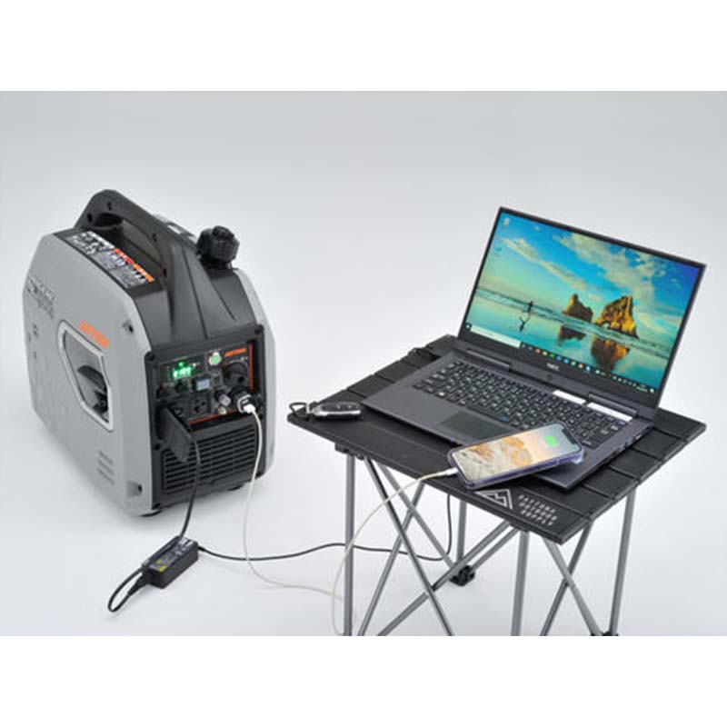 デイジェネ1900e デイトナ 1900VA 静音型 インバーター 発電機 55004 セル&リコイル式 DAYGENE1900e DAYTONA D