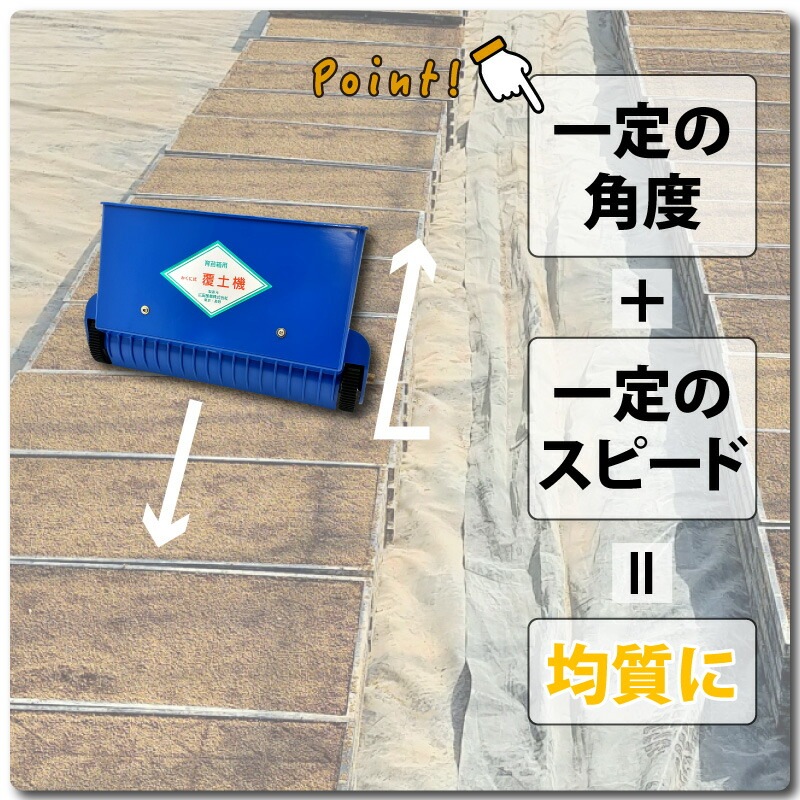 みくに式 覆土専用機 覆土機 ガードレール付 三国式 覆土 水稲 水田 水稲 播種機 レール式 園芸 園芸用品 園芸資材 農業 農業用品 農業資材 農具 農機具 サT DZ