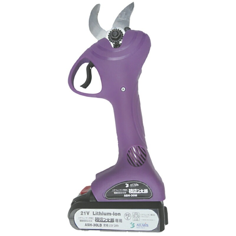 リチウムイオン充電式 電動剪定はさみ用 充電池 ASH-30MSE 枝切っ太郎 専用 充電池 のみ アルミス 代引不可