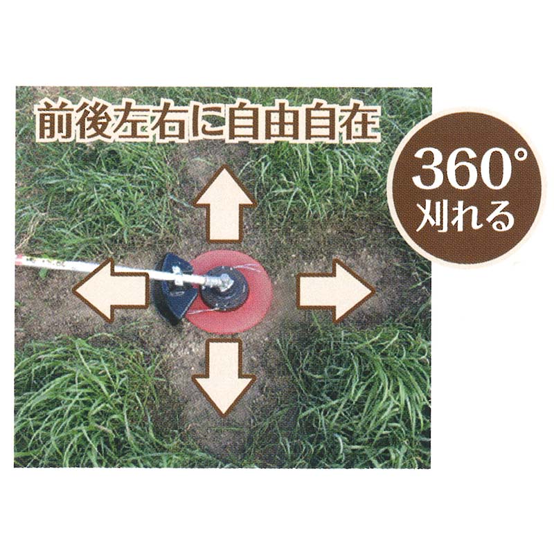 ビーバーカッター300 本体 6本入替コード付 セット 3007-93000 刈払い 障害物周辺除草 簡単草刈り 山田機械工業 三冨D