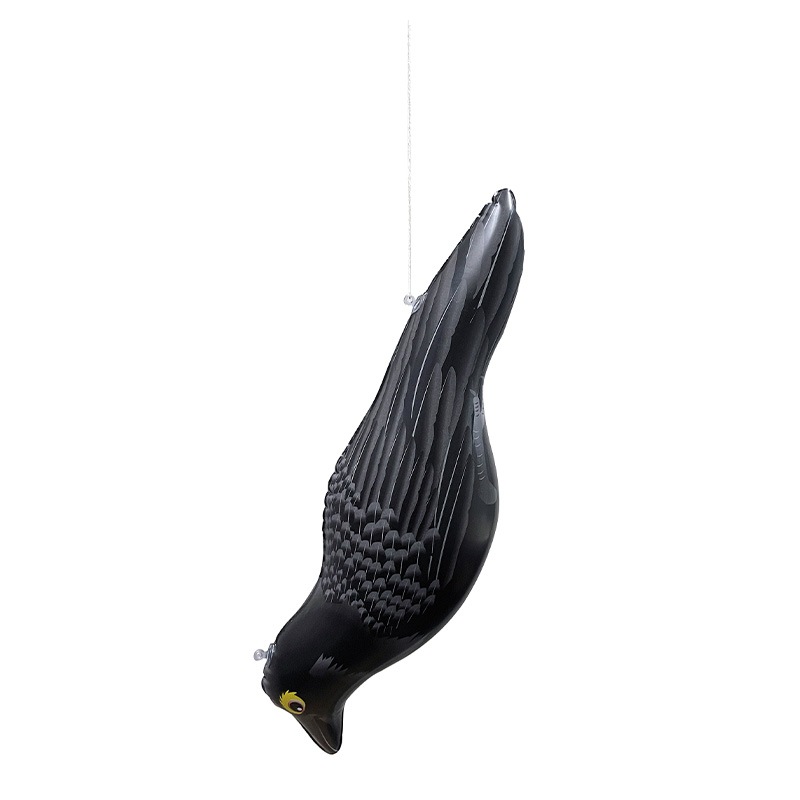 龍宝丸 鳥追いカラス K-904 防鳥 防獣 カラス 鳥よけ 獣害防止 高芝ギムネ製作所 三冨D