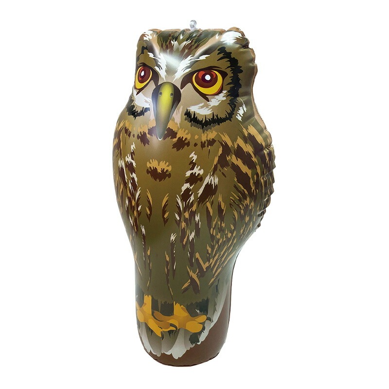 龍宝丸 鳥追いフクロウ K-903 防鳥 防獣 フクロウ 鳥よけ 獣害防止 高芝ギムネ製作所 三冨D