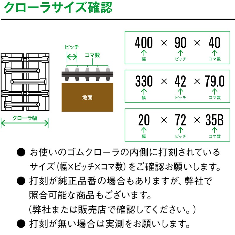 トラクタ ゴムクローラ フルクローラ ETH551164 2個 幅550mm×ピッチ110×コマ数64 東日興産 イセキ 三菱 モロオカ ヤンマー オK 個人宅配送不可 代引不可