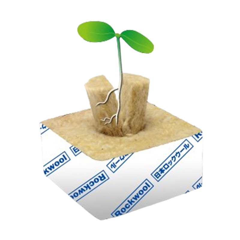 やさいはなポット 円柱カット 50×100×100mm 324入 円柱直径40mm 日本ロックウール タS 個人宅配送不可 代引不可