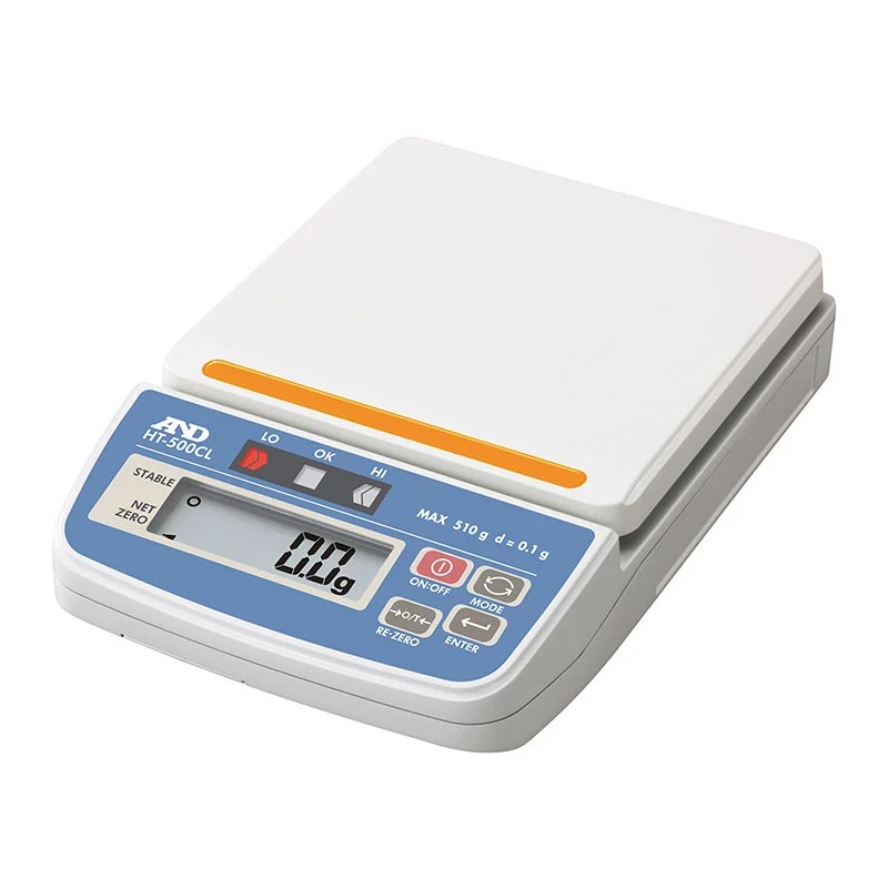 A&D コンパレータライト付きデジタルはかり HT-500CL ひょう量 510g 計測 計測器 計量 測量 測定 電子 デジタル エーアンドディー 宇N 代引不可