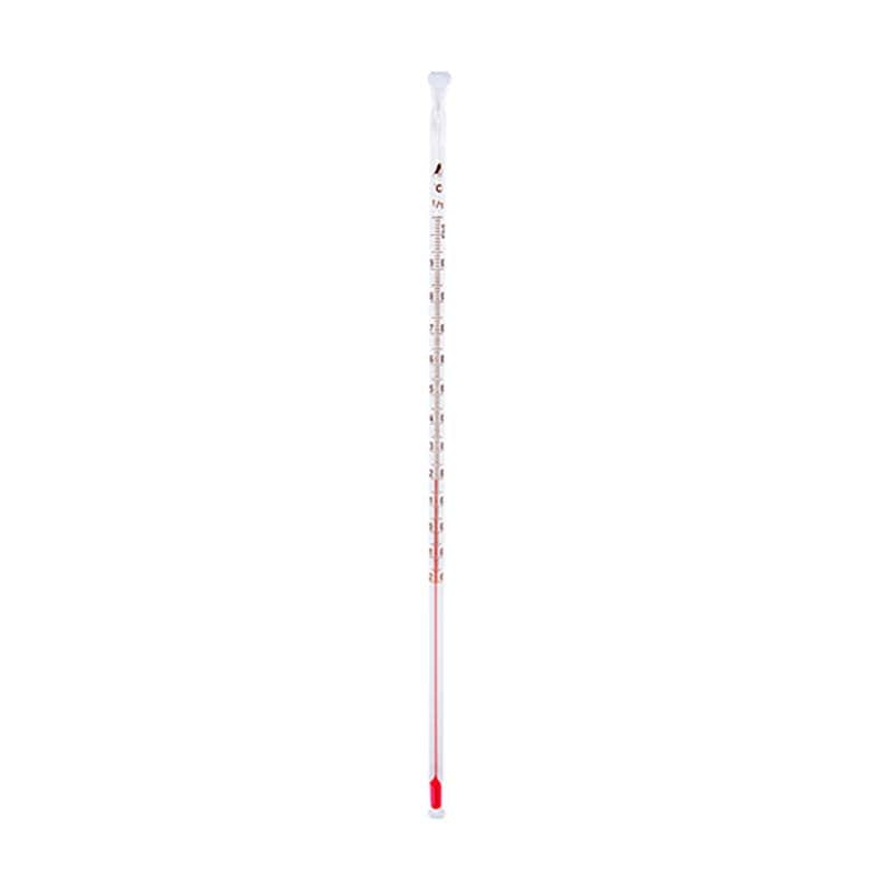 棒状 温度計 フッ素樹脂コート H-2F 0～200℃ 30cm 73218 シンワ測定 H