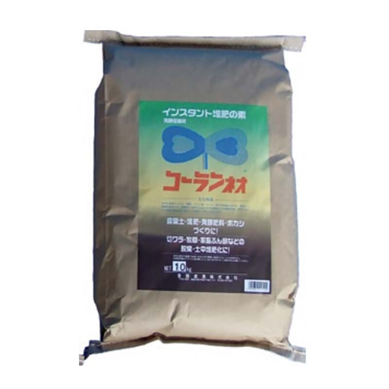 新 コーランネオ 10kg 腐熟促進 強力脱臭 堆肥 腐葉土 発酵肥料 腐葉土 堆肥 ボカシ 農業 園芸 ガーデニング 切ワラ 牧草 家畜ふん尿 香蘭産業 サT 代引不可