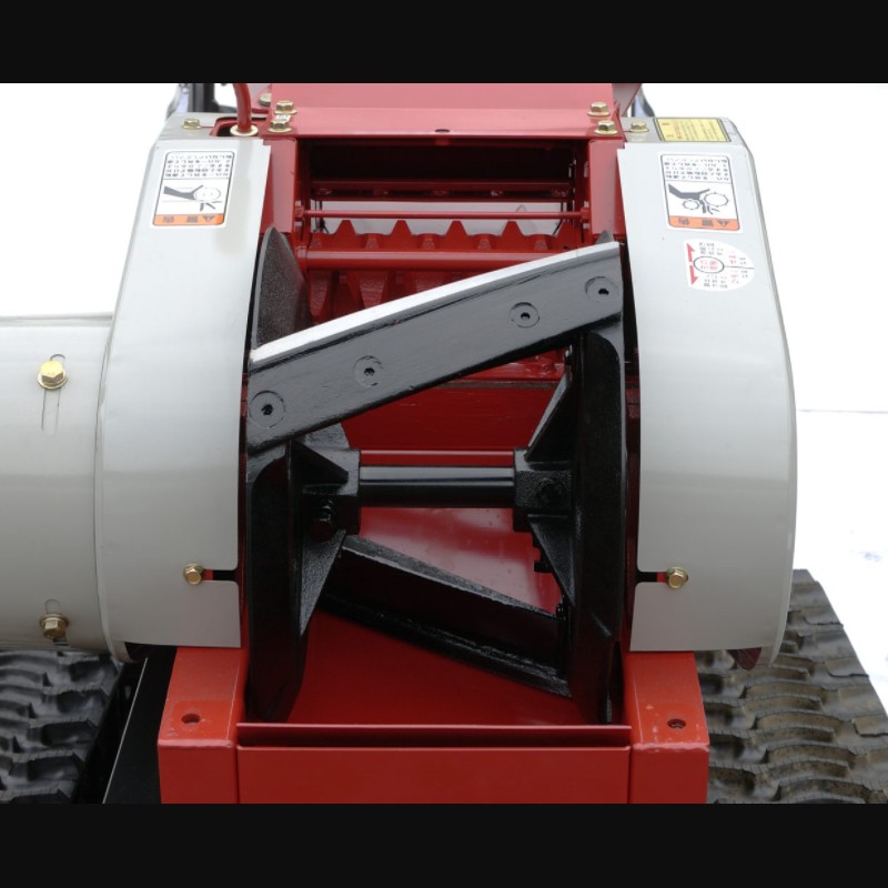 緑地管理用マルチパワーカッター P-1100S 新興和産業 粉砕機 手押し式 直径70mm対応 シリンダー式 樹木枝葉 刈草 竹 山草 つる オK 個人宅配送不可 代引不可