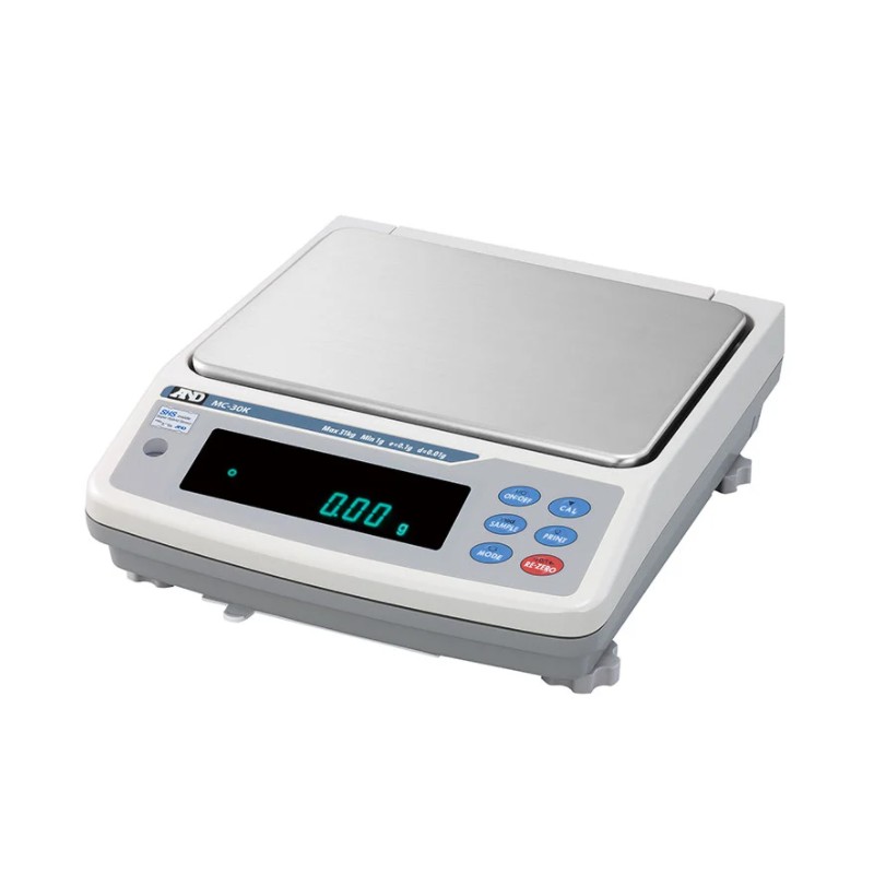 A&D 汎用電子天びん MC-30K ひょう量 31kg 計測 計測器 計量 測量 測定 電子 デジタル エーアンドディー 宇N 代引不可