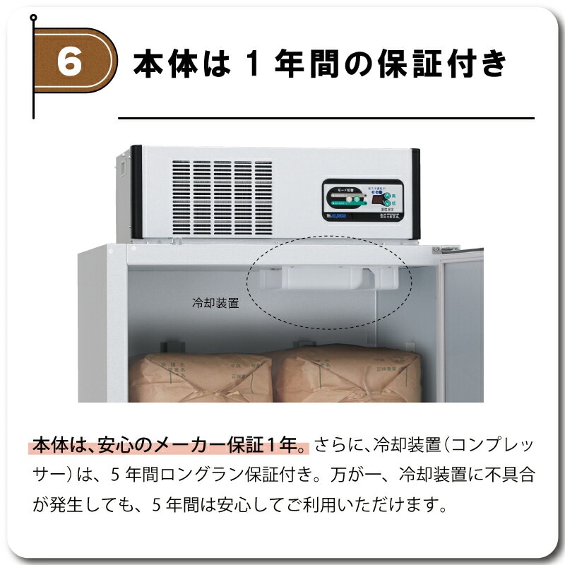 玄米保冷庫 アルインコ LHR-14NF ノンフロン 設置費込 玄米30kg/14袋用 保冷庫 玄米 専用 低温 貯蔵 冷却装置 5年 保証 30kg 14袋 北海道不可 代引不可