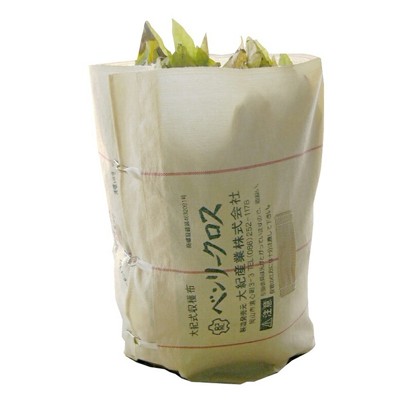 10枚 収穫布 ベンリークロス 大紀産業 H750×1500 ブルー 収穫袋 収穫 袋 道具 織布 通気性 ムレない 水上げ 葉タバコ 花卉 長ネギ 枝豆 農業 農園 園芸 畑作 DZ