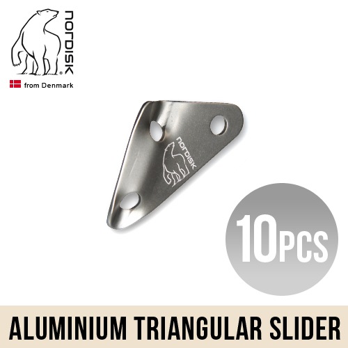 Υǥ ߥ˥ 饤 10ĥå Nordisk Aluminium Triangular Slider / 10pcs