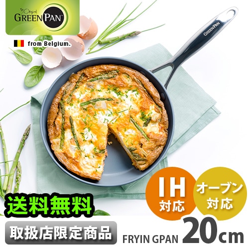 ꡼ѥ ˥ץ ե饤ѥ [20cm] GreenPan VENICE PRO FRYING PAN