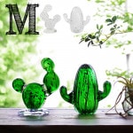 ޥ֥  饹 ʥȡM amabro Cactus Glass Ornament