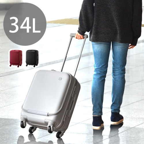 0 SUITCASE スーツケース 34L [機内持ち込み TSAロック] | 新着