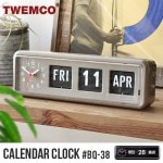 ȥ å TWEMCO CALENDAR CLOCK #BQ-38