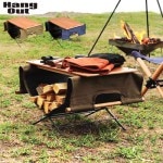 �ϥ󥰥����� �ե����䡼�����ɥơ��֥� ��������꡼ ���å� Hang Out LOG CARRY & Fire side Table set