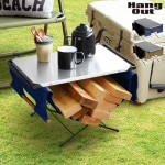 �ϥ󥰥����� �ե����䡼�����ɥơ��֥� ���ƥ�쥹�ȥå� �� ��������꡼ ���å� Hang Out Fire side Table stainless top