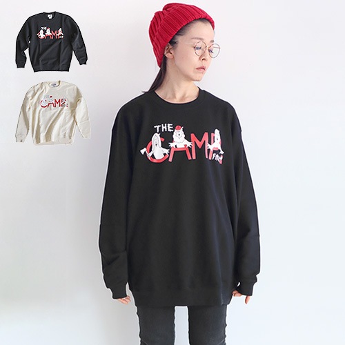 chi!!! チー　トレーナー　s CHI-CHI'S×US/Skull Rose Zip-Up Hoodie（チチス×アス パーカー