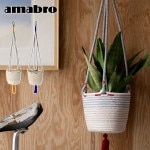 amabro COTTON HANGING BASKET ���ޥ֥� ���åȥ� �ϥ󥮥� �Х����å�