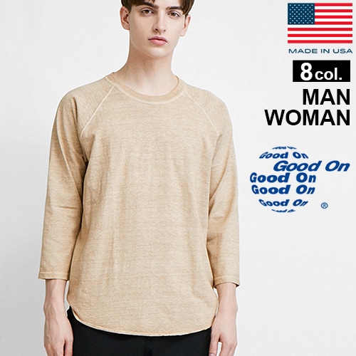 Good On L/S HEAVY RAGLAN POCKET TEE GOLT1805 グッドオン