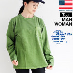Good On L/S POCKET CREW TEE GOLT1306 ���åɥ��� ���󥰥��꡼�֥ݥ��åȥ��롼�ԥ����