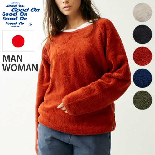 新品GOOD ONラグランクルーボアカットソー グッドオン ボア ラグランクルーシャツ Good On BOA RAGLAN CREW