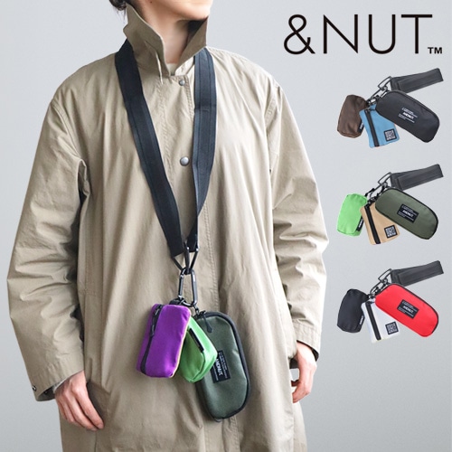 アンドナット スリーポーチショルダー ＆NUT Three Pouches Shoulder