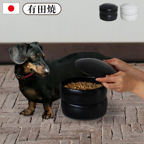 週末限定お値下げ！！george 陶器製 フードボウル dog 2点セット george 陶器製 フードボウルdog 2点大型犬