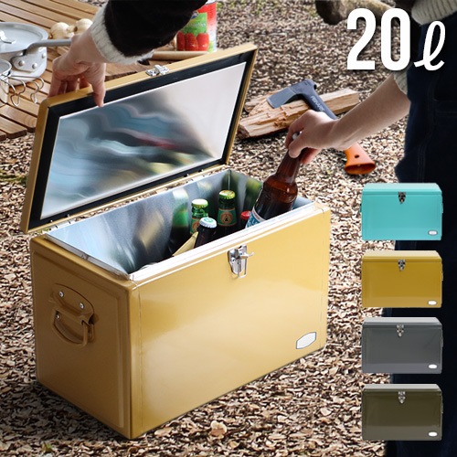 ディテール メタル クーラー ボックス 20L DETAIL Metal Cooler Box 