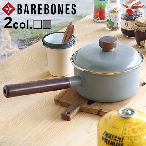 ٥ܡ ʥ ѥ BAREBONES ENAMEL SAUCEPAN