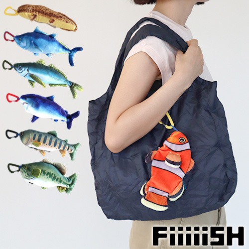 キャップス フィッシュ エコバッグ Caps FiiiiiSH FISH ECO BAG
