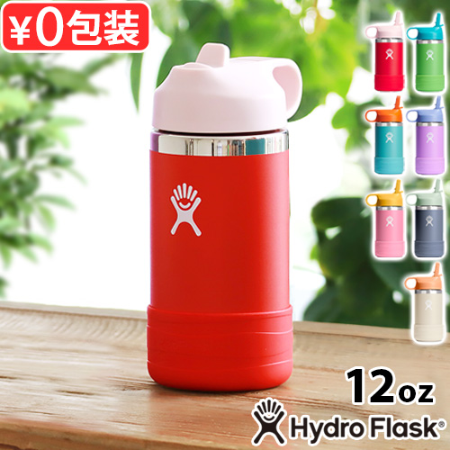 �ϥ��ɥ��ե饹�� ���å� �磻�ɥޥ����ܥȥ� 354ml Hydro Flask Kids Wide Mouth Bottle 12oz 