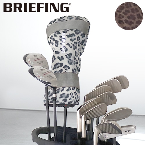 ֥꡼ե 쥪ѡɥ꡼ ɥ饤СС 쥪ѡ BRIEFING LEOPARD SERIES DRIVER COVER LEOPARD