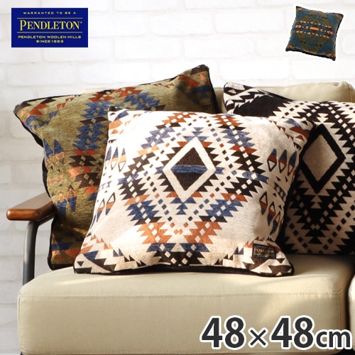 PENDLETON ペンドルトン　クッション　ブラック・アメリカンネイティブ柄 PENDLETON ペンドルトン クッション ブラック・アメリカンネイティブ柄