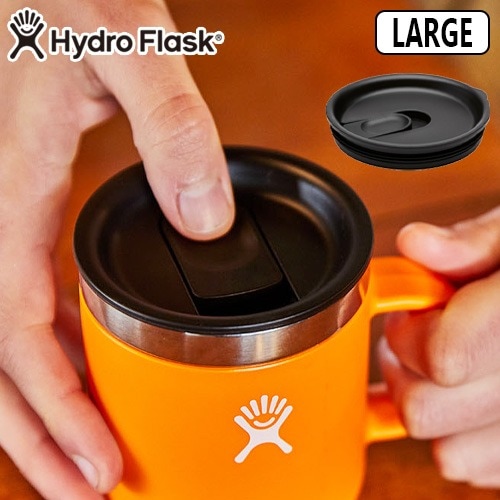 �ϥ��ɥ��ե饹�� ���������֥� �ץ쥹 ���� ��å� L������ Hydro Flask LARGE CLOSEABLE PRESS-IN LID