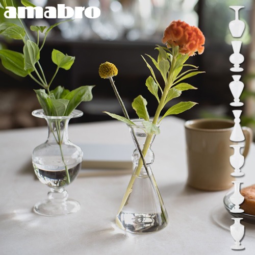 amabro MINI VASE CLEAR ���ޥ֥� �ߥ˥١��� ���ꥢ��