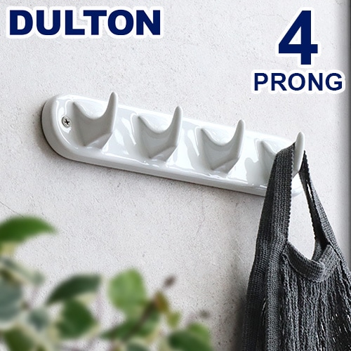 ����ȥ� �ݡ������ 4 �ץ��� �եå� DULTON PORCELAIN 4 PRONG HOOK