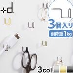 ڥͥݥOK+d Pli 3pcs Hook Pin ץ饹ǥ ץ եåԥ ñ (3) [С]