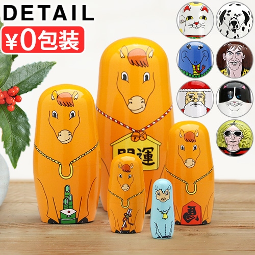 のの置き物 DETAIL × MIDORI KOMATSU マトリョーシカ | インテリア雑貨,オブジェ