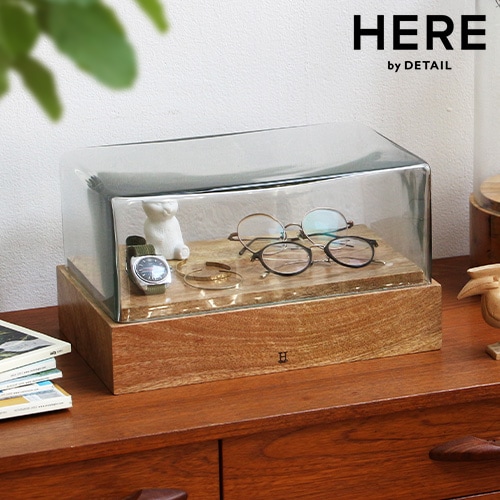 ヒア バイ ディテール グラスドーム レクタングル2 HERE by