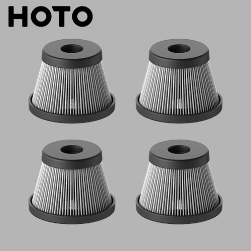 HOTO ホト 4WAY小型エアクリーナー対応 交換用HEPAフィルター 4個入り