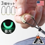 ͥݥOK Maratac Zipper Pull-Hi Viz Clear glow ޥ饿å åѡץ ꥢ 3